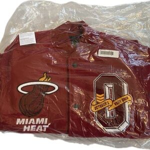 OVO NBA Collection Miami Heat Varsity Jacket